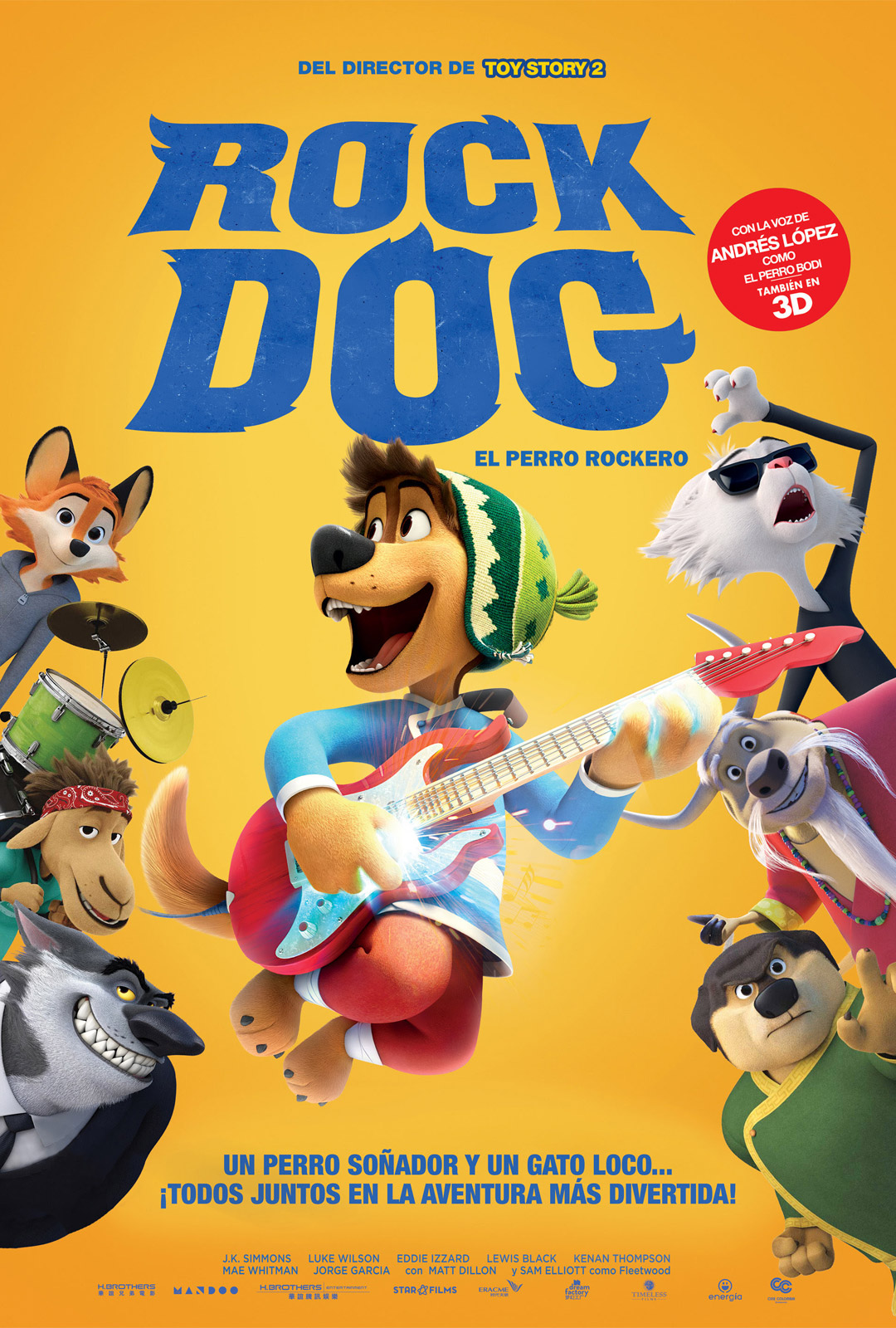 Perro rockero